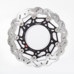 Braking WK093R SK2 Wave úszó féktárcsa első bal, Suzuki Gladius 650, SV Braking Fékrendszer és alkatrészei Fékbetétek, fékpofák és féktárcsák Féktárcsák