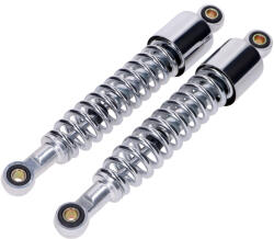 NTS Parts Lengéscsillapító szett 280mm 10mm króm Yamaha FS1-hez NTS Parts Futómű és rugózás Hátsó rugózás Lengéscsillapítók