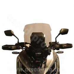 Faco sport szélvédő Honda X-ADV 750CC 2017-2019 (H: 430 mm, Sz: 320 mm) Faco Váz, idomok és járműkiegészítők Szélvédők és tartozékaik Szélvédők Motorkerékpár- és robogószélvédők