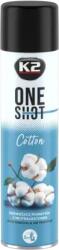 K2 ONE SHOT COTTON - Légfrissítő spray 600 ml