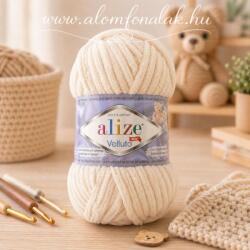 alize Velluto 310 - méz (zsenília fonal, 100g, 68m) (vel03)