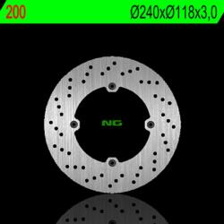 NG Brake Disc NG BRAKES Fix Féknyereg - 200 NG Brake Disc Fékrendszer és alkatrészei Fékbetétek, fékpofák és féktárcsák Féktárcsák