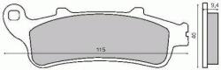 RMS Honda Pantheon 125cc / Foresight 250cc első organikus fékbetét RMS Fékrendszer és alkatrészei Fékbetétek, fékpofák és féktárcsák Tárcsafékbetétek