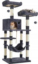 Songmics Feandrea kaparófa macskáknak 2 kilátó platform 141, 8 cm sötétszürke (6955880393985)