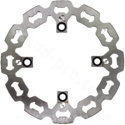 BREN BRENTA Hátsó féktárcsa maxiscooter Honda Pantheon / Swing 125CC / Forza 250CC Ø220mm BREN Fékrendszer és alkatrészei Fékbetétek, fékpofák és féktárcsák Féktárcsák