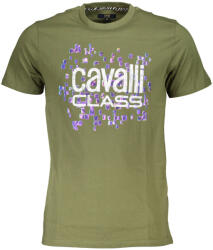 Cavalli Class Rövid Ujjú Férfi Póló Zöld - globaltrends - 8 990 Ft