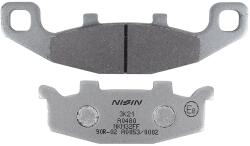 Nissin fékbetét Kawasaki 1100 Zephyr hátsó, 1100 ZZR 1990-2001 hátsó, 1000 ZX-10 1988-1990 első-hátsó, 550-750 Zephyr első, Hyosung 250-600 Comet 2002-től első (2P-252NS) (félfém) NISSIN Fékrendszer és alkat