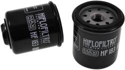 Hiflofiltro 2x HIFLOFILTRO - HF183 olajszűrő Aprilia, Derbi, MALAGUTI, Piaggio, Vespa, Italjet, Peugeot robogókhoz, mopedekhez Hiflofiltro Motoralkatrészek Motorolajozási rendszer Olajszűrők és olajpumpák Motorol