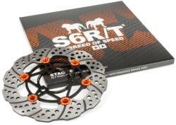 Stage6 R/T Úszó féktárcsa 220mm - 3 lyuk Stage6 R/T Pit Bike Stage6 R/T Fékrendszer és alkatrészei Fékbetétek, fékpofák és féktárcsák Féktárcsák