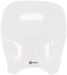 Faco motoros szélvédő Benelli 500 Leoncino 2017-2019 átlátszó, 385 mm magas Faco Váz, idomok és járműkiegészítők Szélvédők és tartozékaik Szélvédők Motorkerékpár- és robogószélvédők