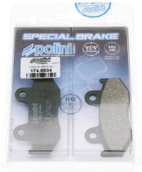Polini organikus fékbetét - Honda NES SES PES / PS SH CH 125/150 4T Polini Fékrendszer és alkatrészei Fékbetétek, fékpofák és féktárcsák Tárcsafékbetétek