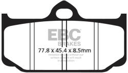 EBC Brakes EBC FA211 fékbetét (1 tárcsához, organikus, kevlár) EBC Brakes Fékrendszer és alkatrészei Fékbetétek, fékpofák és féktárcsák Tárcsafékbetétek
