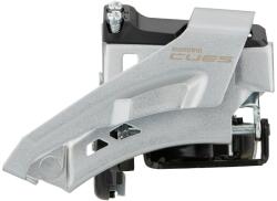 SHIMANO CUES U4000 első váltó 9-10 sebességes, Top Swing, dupla lánctányérhoz (bilincses alsó rögzítés) SHIMANO Egyéb járművek Kerékpározás Kerékpár-alkatrészek Kerékpárfékek és váltórendszerek Kerékpár-elsőv