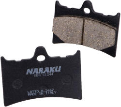 Naraku szerves fékbetétek Aprilia AF1 Futura 125, RS 125, RS 125 féktárcsákhoz Naraku Fékrendszer és alkatrészei Fékbetétek, fékpofák és féktárcsák Tárcsafékbetétek