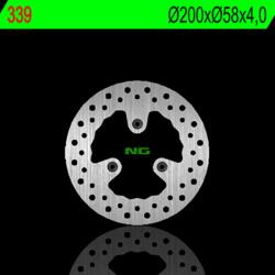 NG Brake Disc NG BRAKES Fix Féknyereg - 339 NG Brake Disc Fékrendszer és alkatrészei Fékbetétek, fékpofák és féktárcsák Féktárcsák