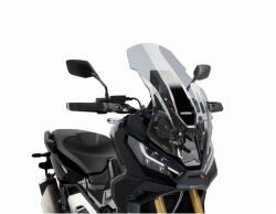 Puig túra plexi Honda X-ADV 2021 C / füstszínű Puig Váz, idomok és járműkiegészítők Szélvédők és tartozékaik Szélvédők Motorkerékpár- és robogószélvédők