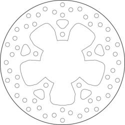 BREMBO Serie Oro Fix Féknyereg - 68B407K5 BREMBO Fékrendszer és alkatrészei Fékbetétek, fékpofák és féktárcsák Féktárcsák