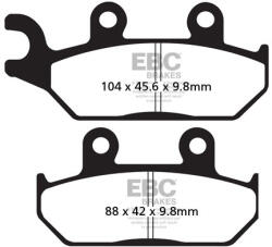 EBC Brakes EBC FA172TT fékbetét (1 tárcsához, komplett) EBC Brakes Fékrendszer és alkatrészei Fékbetétek, fékpofák és féktárcsák Tárcsafékbetétek
