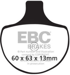 EBC Brakes EBC FA094 fékbetét szett (1 tárcsához) EBC Brakes Fékrendszer és alkatrészei Fékbetétek, fékpofák és féktárcsák Tárcsafékbetétek