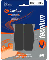TECNIUM Racing Szinterelt Fém-Karbon Fékbetétek - MCR195 TECNIUM Fékrendszer és alkatrészei Fékbetétek, fékpofák és féktárcsák Tárcsafékbetétek