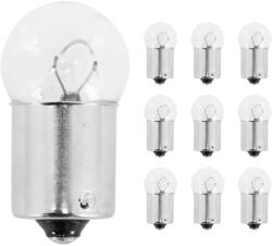 Flösser 12V 21W R10W BA15S átlátszó helyzetjelző izzó (10 db/csomag) FLOSSER Elektromos alkatrészek Világítás és fényjelzés Izzók Jelző- és műszerizzók BA15s jelzőizzók