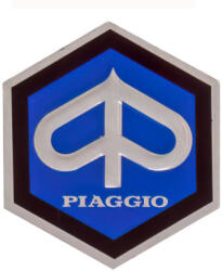 Piaggio jelvény 26mm Piaggio Váz, idomok és járműkiegészítők Matricák és járműdekoráció Emblémák, jelvények és típusfeliratok
