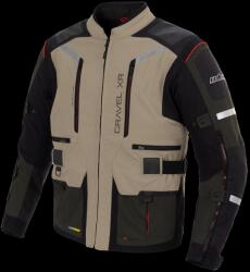 Buse Gravel XR motorkerékpár textil dzseki, homokszínű - sokoldalú védelem igényes motorosoknak, 48-as méret Buse Ruházat és védőfelszerelés Kabátok Motoros textil-, hálós és vízálló kabátok