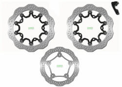 NG Brake Disc NG BRAKES Petal Lebegő Túlméretes Fékcsésze Készlet 3 darabból - 298 KITTMAX 2012 NG Brake Disc Fékrendszer és alkatrészei Fékbetétek, fékpofák és féktárcsák Féktárcsák