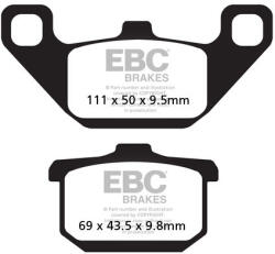 EBC Brakes EBC FA085V V-PAD fékbetét (1 tárcsához, garnitúra) EBC Brakes Fékrendszer és alkatrészei Fékbetétek, fékpofák és féktárcsák Tárcsafékbetétek