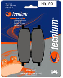 TECNIUM Street Organic fékbetétek - MA80 TECNIUM Fékrendszer és alkatrészei Fékbetétek, fékpofák és féktárcsák Tárcsafékbetétek