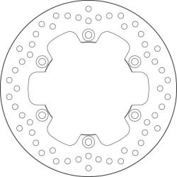 BREMBO Oro Fix féktárcsa - 68B407M5 BREMBO Fékrendszer és alkatrészei Fékbetétek, fékpofák és féktárcsák Féktárcsák