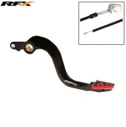 RFX Pro ST hátsó fékkar (kemény anodizált fekete/piros) - Honda CR250 RFX Váz, idomok és járműkiegészítők Lábtartók és lábvezérlés Pedálok Motoros fékpedálok és közvetlen alkatrészeik
