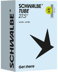 SCHWALBE (Vélo) SCHWALBE 27.5 x 1.50-2.35 kerékpár belső gumi, Schrader szelep, alumínium SCHWALBE (Vélo) Egyéb járművek Kerékpározás Kerékpár-alkatrészek Kerékpárkerekek és kerékalkatrészek Kerékpár-belső gumik