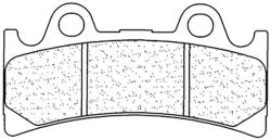 CL BRAKES utcai szinterelt fékbetétek - 2254A3+ CL BRAKES Fékrendszer és alkatrészei Fékbetétek, fékpofák és féktárcsák Tárcsafékbetétek