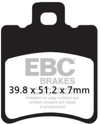 EBC Brakes EBC SFAC193 robogó fékbetét szinterezett karbon (1 tárcsához, komplett szett) EBC Brakes Fékrendszer és alkatrészei Fékbetétek, fékpofák és féktárcsák Tárcsafékbetétek
