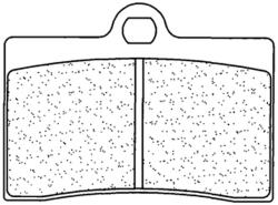 CL BRAKES CL FÉKEK Utcai Szinterelt Fékbetétek - 2247A3+ CL BRAKES Fékrendszer és alkatrészei Fékbetétek, fékpofák és féktárcsák Tárcsafékbetétek