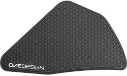 ONEDESIGN HDR R3 15-18 YAMAHA oldalsó tapadó markolat fekete ONEDESIGN Váz, idomok és járműkiegészítők Üzemanyagtartályok és tartozékaik Tankpadok és védőfóliák