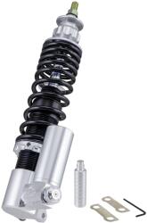 SIP Performance első lengéscsillapító, Vespa GTS/GTS Super/GTV/GT60/GT/GT L 125-300 ccm ('03-'13/'17-'22), ezüst-fekete SIP Performance Futómű és rugózás Hátsó rugózás Lengéscsillapítók