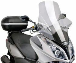 Puig Robogó szélvédő Puig V-Tech Touring átlátszó - Kymco Downtown 125i, 300i ABS 09-14 Puig Váz, idomok és járműkiegészítők Szélvédők és tartozékaik Szélvédők Motorkerékpár- és robogószélvédők