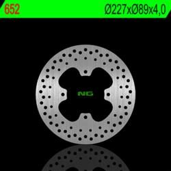 NG Brake Disc NG FÉKEK Fix FékTárcsa - 652 NG Brake Disc Fékrendszer és alkatrészei Fékbetétek, fékpofák és féktárcsák Féktárcsák