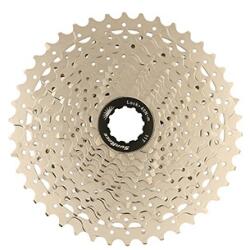 SUNRACE MS8 11 sebességes kazetta 11-42 Shimano-hoz, metál ezüst (dobozban) (11-13-15-17-19-21-24-28-32-36-42) SUNRACE Egyéb járművek Kerékpározás Kerékpár-alkatrészek Kazetták, szabadonfutók és fogaskerekek 