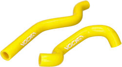 Voca Racing Hűtőcső készlet Voca HQ erősített sárga Rieju MRT, Sherco, Beta AM6 Euro3, Euro4 számára Voca Racing Motoralkatrészek Hűtőrendszer és vízpumpák Hűtőcsövek, bilincsek és csatlakozók