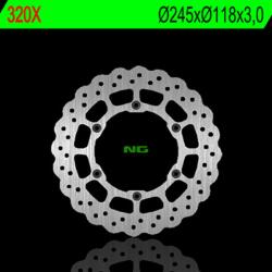 NG Brake Disc NG BRAKES Petal Fix Féknyereg - 320X NG Brake Disc Fékrendszer és alkatrészei Fékbetétek, fékpofák és féktárcsák Féktárcsák