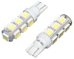 Replay LED 12V 10W W2, 1x9, 5D ék lámpaizzó, átlátszó (irányjelzőhöz), pár REPLAY Elektromos alkatrészek Világítás és fényjelzés Izzók Jelző- és műszerizzók W2.1x9.5d/T10 üvegtalpas izzók
