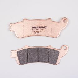Braking 813CM55 első fékbetét, szinterezett Braking Fékrendszer és alkatrészei Fékbetétek, fékpofák és féktárcsák Tárcsafékbetétek