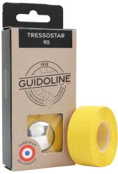 VELOX Tressostar 90 kormány szalag, pamut, sárga, 20 mm x 2, 80 m (pár, bliszter csomagolásban) VELOX Egyéb járművek Kerékpározás Kerékpár-alkatrészek Kormánymarkolatok és kormányszalagok Kerékpár-kormánysz