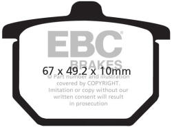 EBC Brakes EBC FA030 fékbetét szett (1 tárcsához) EBC Brakes Fékrendszer és alkatrészei Fékbetétek, fékpofák és féktárcsák Tárcsafékbetétek