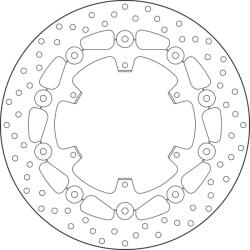 BREMBO Oro Lebegő Féknyereg - 78B40887 BREMBO Fékrendszer és alkatrészei Fékbetétek, fékpofák és féktárcsák Féktárcsák