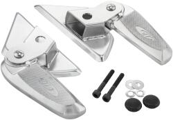 SIP Style SIP lábtartó Vespa LX/LXV/S 50-150 ccm, alumínium, krómozott, lehajtható SIP Style Váz, idomok és járműkiegészítők Lábtartók és lábvezérlés Utaslábtartók