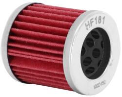 Hiflofiltro HF181 olajszűrő maxiscooterhez, Piaggio 125 Hexagon 1994-1999, Liberty 1997-1999, Skipper LX 1998-tól, Sfera 1995-1997, Aprilia 125 Habana, Italjet 125 Torpedo (33x36 mm) Hiflofiltro Motoralkatrészek 